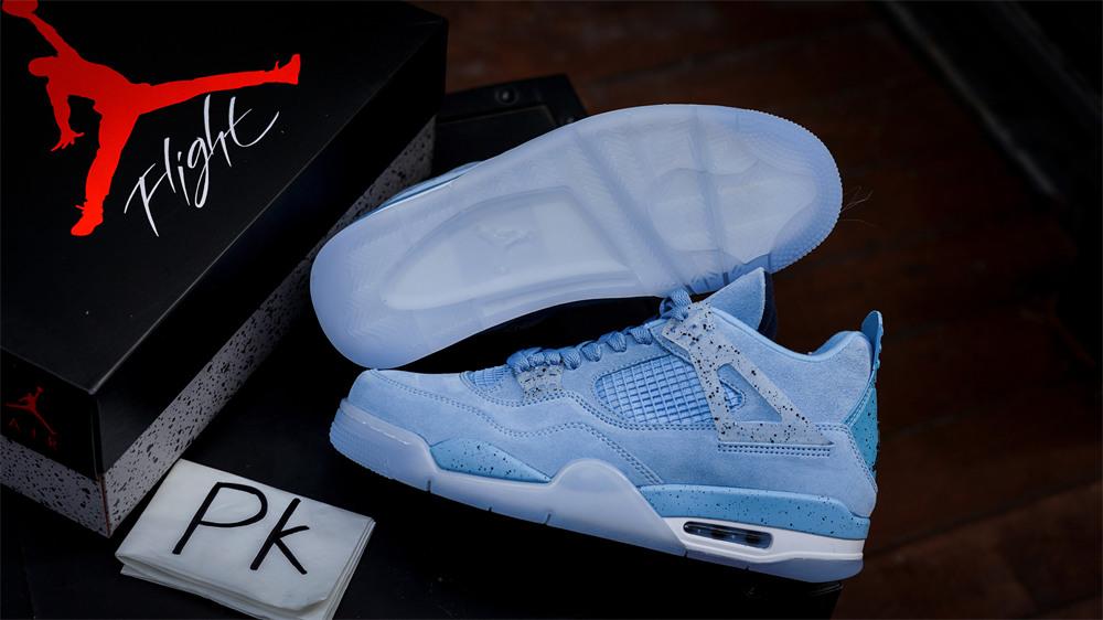 PK GOD Jordan 4 Retro UNC (PE) RETAIL MATERIALS READY TO SHIP